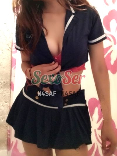Sol, mujer que hace videollamadas y sexting